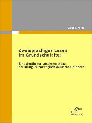 cover image of Zweisprachiges Lesen im Grundschulalter